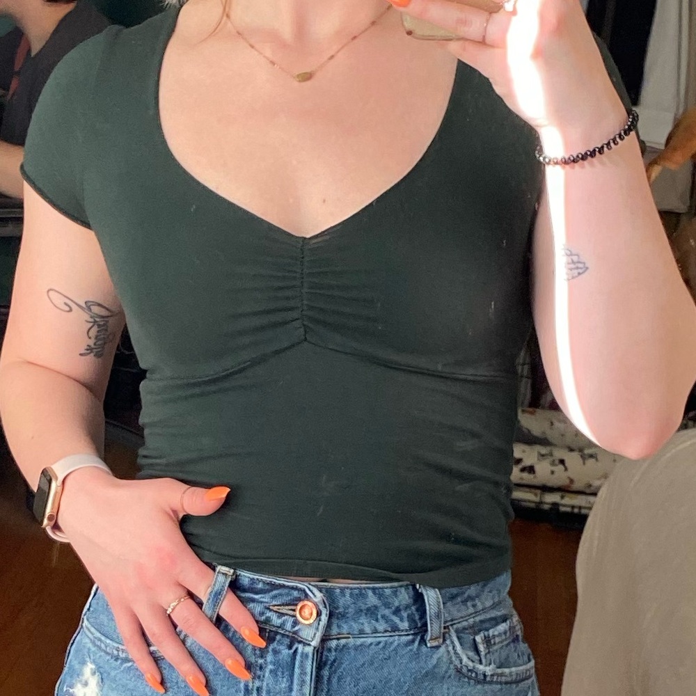 Forest Green Top